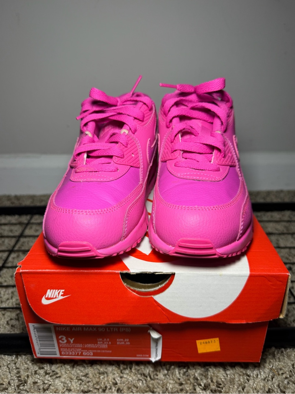 Nike Kids Pink Athletic Sneakers